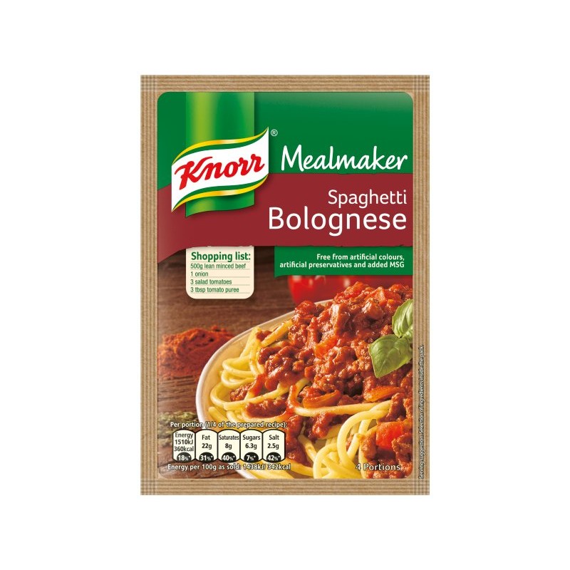 Knorr Mealmaker - Spaghetti Bolognese Mix (47g)