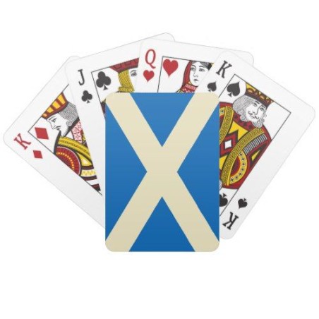Scotland - Saltire Flag Playing Cards
