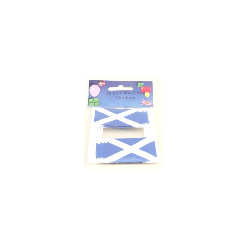 Cake Flags - Scotland (pack of 10)