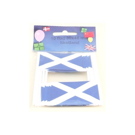 Cake Flags - Scotland (pack of 10)