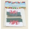 Cake Flags - Wales (pack of 10)
