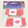 Cake Flags - Canada (pack of 10)