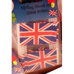 Cake Flags - Union Jack (pack of 10)