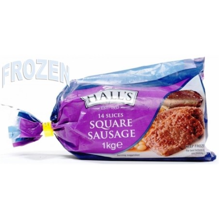 Hall's Lorne Sausage (Square Sliced) (1kg)