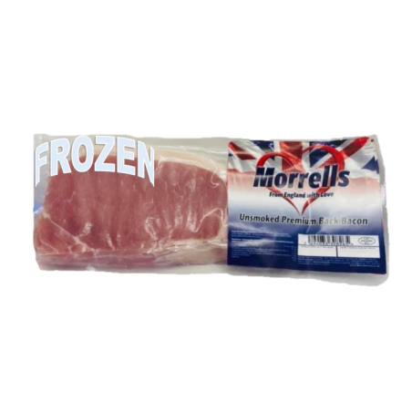Morrells Back Bacon - Plain (200g)