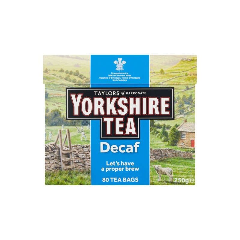 Yorkshire Tea Decaf (80 teabags)