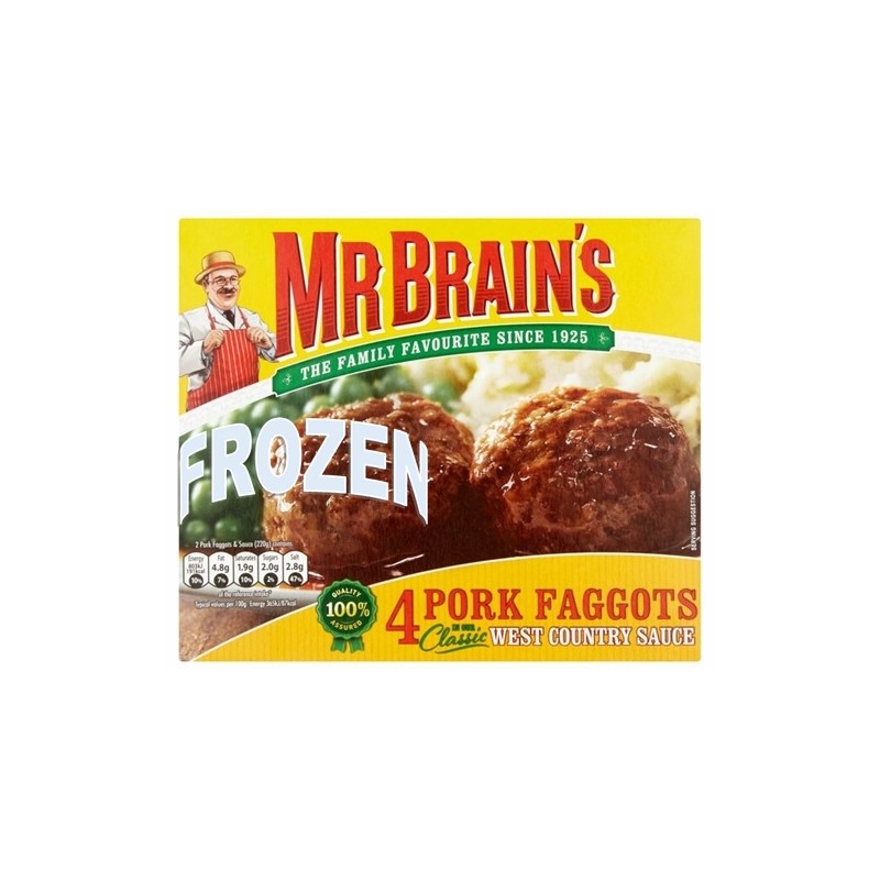 Mr Brains Pork Faggots (4 / 439g)