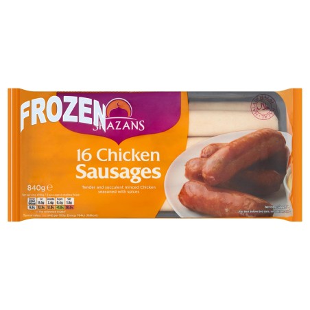 Shazan Chicken Sausages (16 / 840g)
