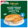 Hollands Family Pie - Cheddar Cheese & Onion (650g)