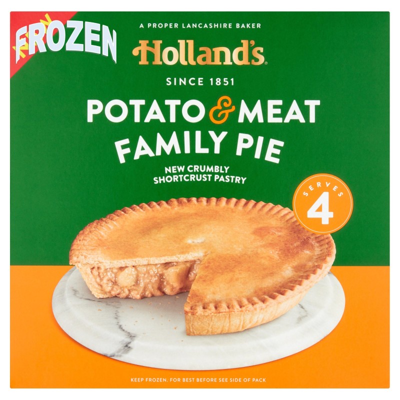 Hollands Family Pie - Potato & Meat (650g)