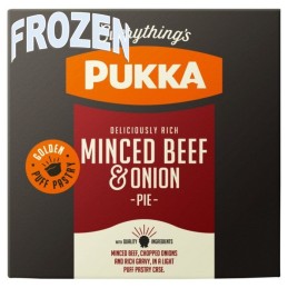 Pukka Pies - Minced Beef & Onion. (6 x 230g)