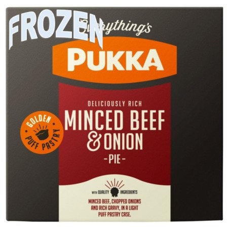 Pukka Pies - Minced Beef & Onion. (6 x 230g)