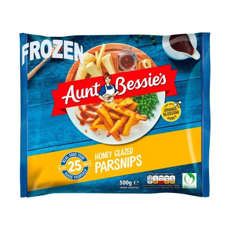 Aunt Bessie's - Honey Glazed Parsnips (500g)