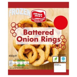 Farmer Jacks - Battered Onion Rings (450g)