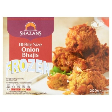Shazan - Onion Bhajis Bitesize (10 / 200g)