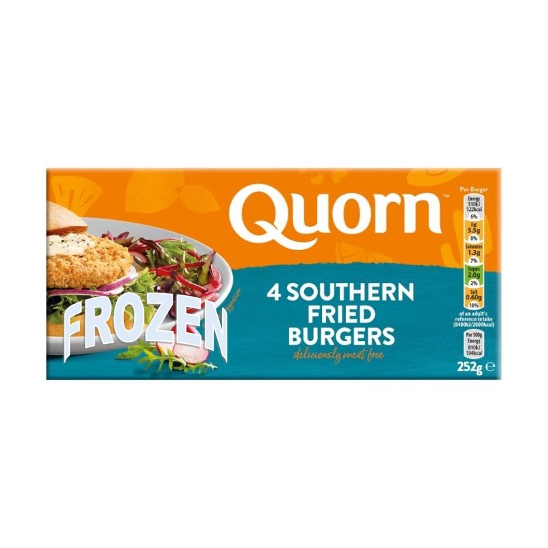 Quorn - Southern Fried Burgers (4 / 252g)