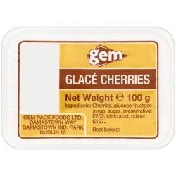 Gem - Glace Cherries (100g)