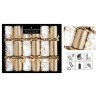 Xmas Crackers - 13.5" Exquisite Gold Marble (1 x 6)