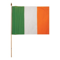 Hand Flag (cloth) - Ireland...