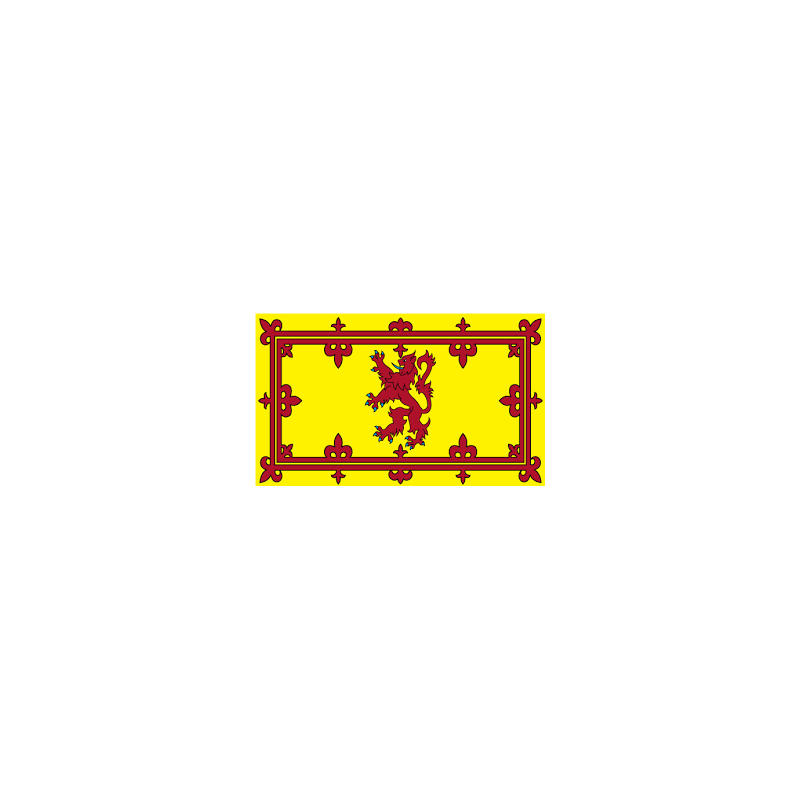 Large Cloth Flag - Scottish Lion (1 / 5' x 3')