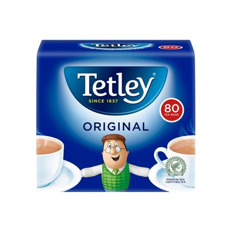Tetley Tea (80 teabags / 250g)
