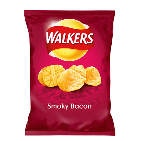 Walkers - Smoky Bacon Flavour Crisps (32.5g)
