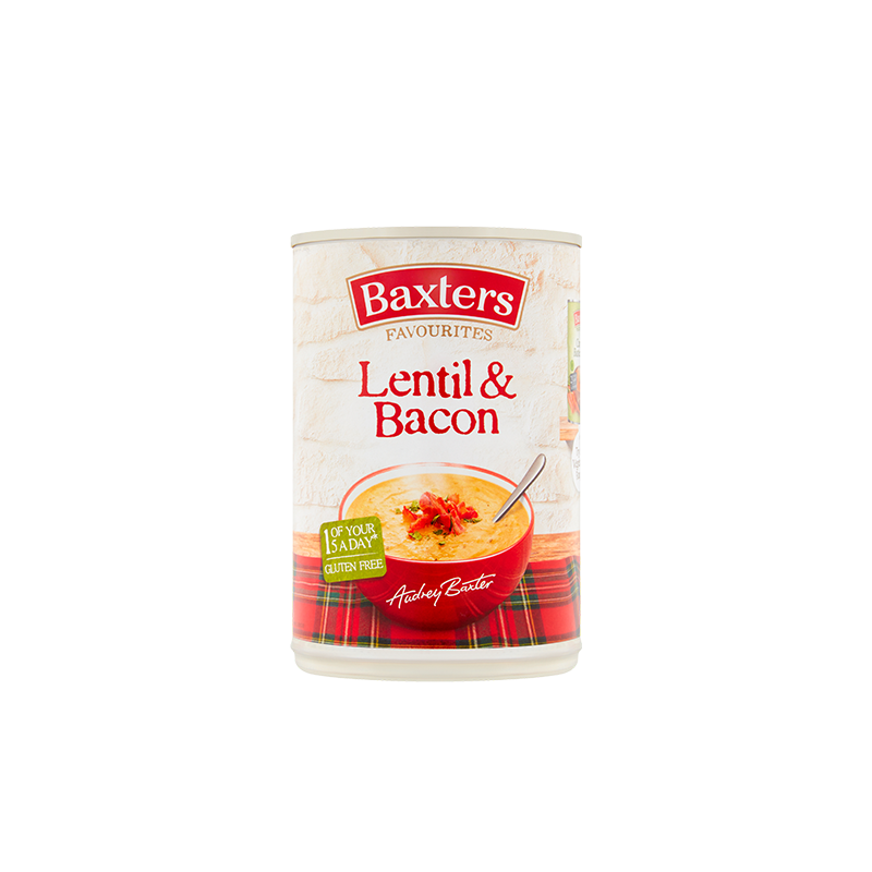 Baxters - Lentil & Bacon Soup (400g)