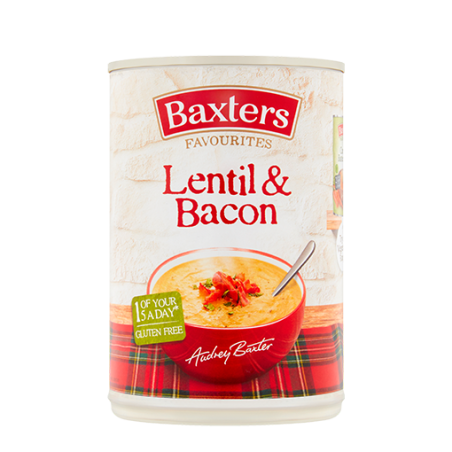 Baxters - Lentil & Bacon Soup (400g)