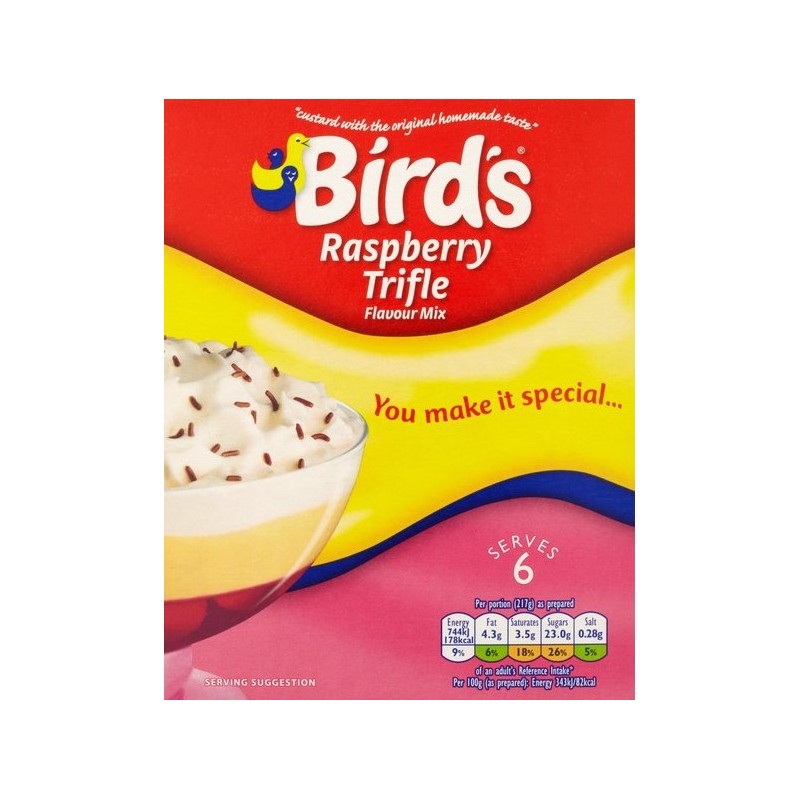 Birds - Raspberry Trifle Kit (141g)