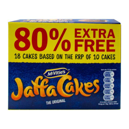 McVitie's - Jaffa Cakes - (10 + 8 Free)