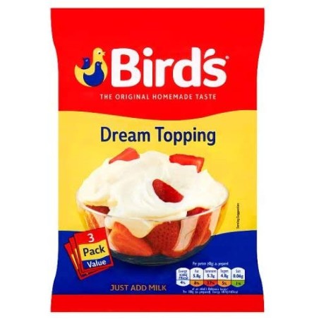 Birds - Dream Topping (3 x 36g Sachets)