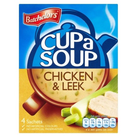 Batchelors - Chicken & Leek Cup-a-Soup (4/86g)