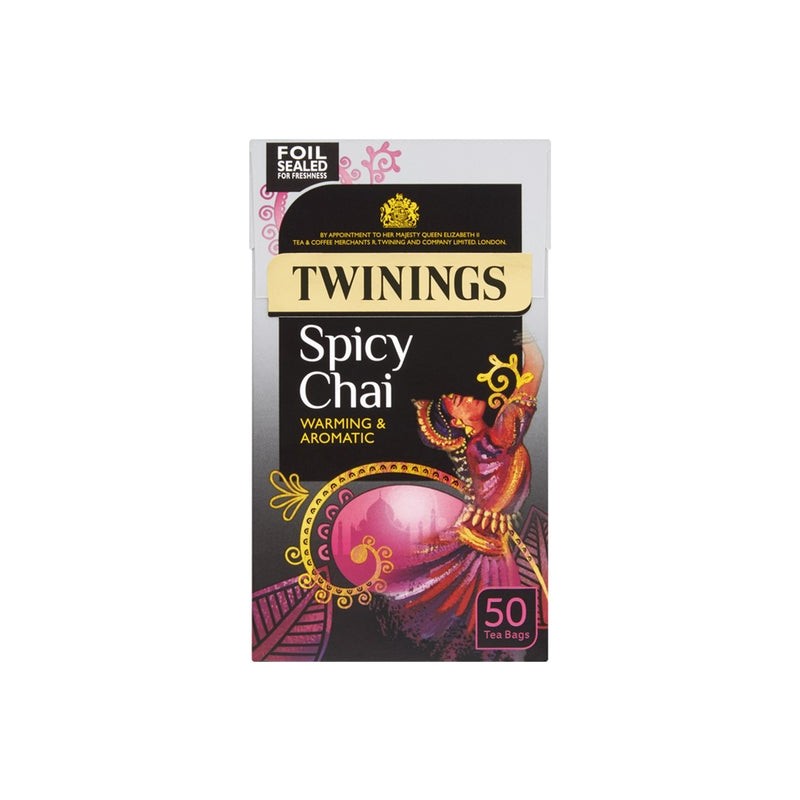 Twinings - Spicy Chai Tea (50 teabags / 125g)