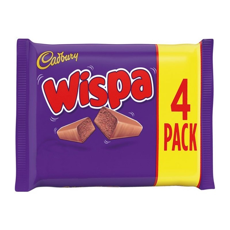 Cadbury  - Wispa Multipack (4x23.7g/94.8g)