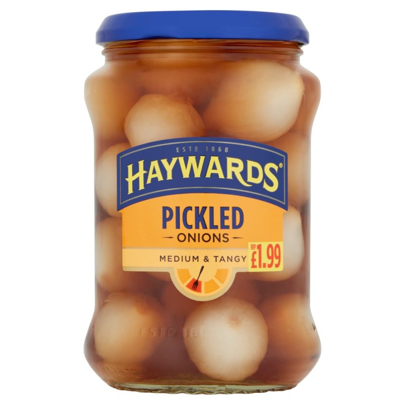 Haywards - Medium & Tangy Pickled Onions (400g)