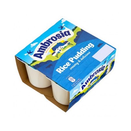 Ambrosia - Creamed Rice Pots (4 x 125g)