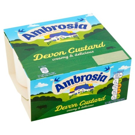 Ambrosia - Devon Custard Pots (4 x 125g)