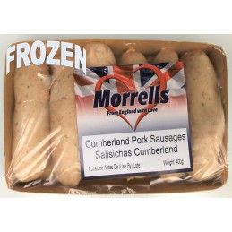 *CLEARANCE. Morrells Sausages - Cumberland (6 / 400g)