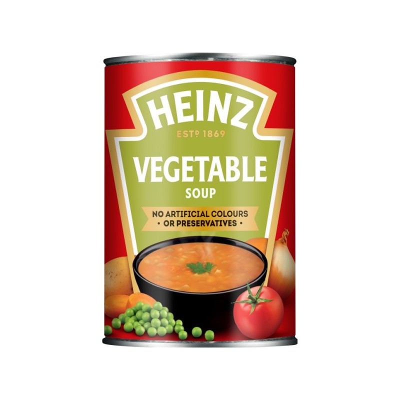 *CLEARANCE. Heinz - Vegetable  Soup (400g)