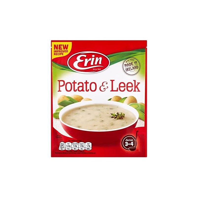 *CLEARANCE. Erin - Thick Potato & Leek Soup (74g)