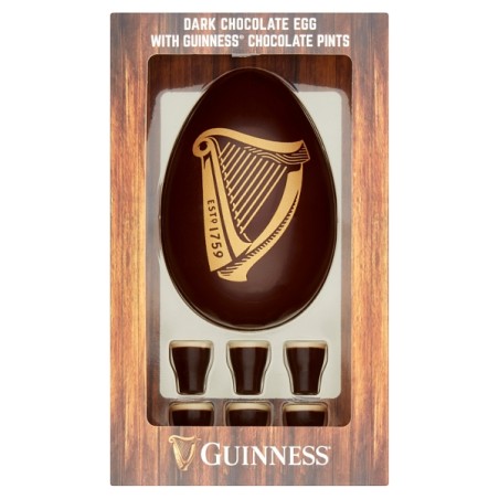 *CLEARANCE. Guinness - Dark Chocolate Easter Egg (215g)