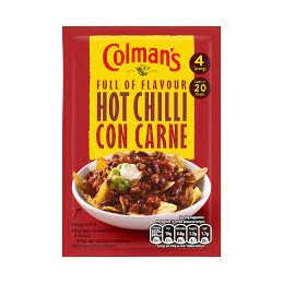 *CLEARANCE. Colmans - Hot Chilli Con Carne (37g)