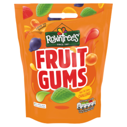 *CLEARANCE. Rowntrees - Fruit Gums Pouch (150g)