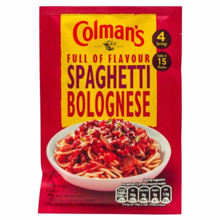 *CLEARANCE. Colmans - Spaghetti Bolognese Mix (45g)