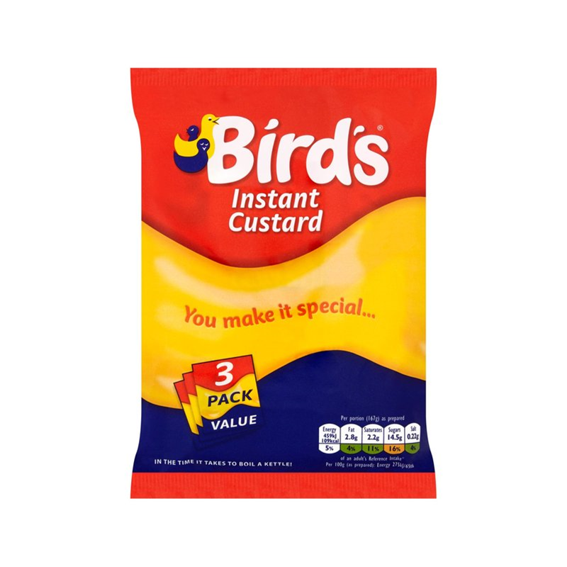 Birds - Instant Custard (3 x 75g Sachets)