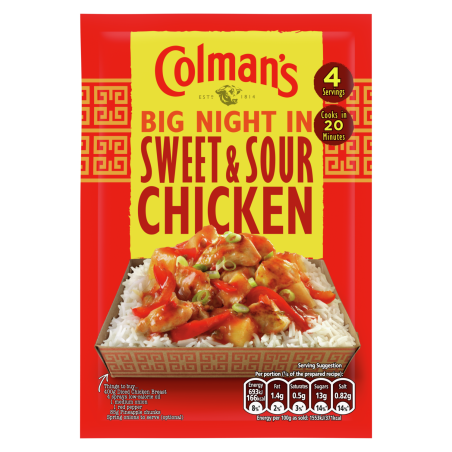*CLEARANCE. Colman's Big Night In - Sweet & Sour Recipe Mix (58g)