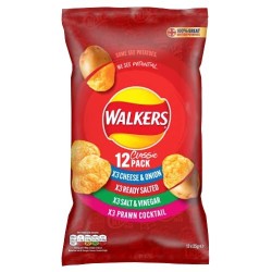 Walkers - Variety Pack Crisps (12 x 25g)