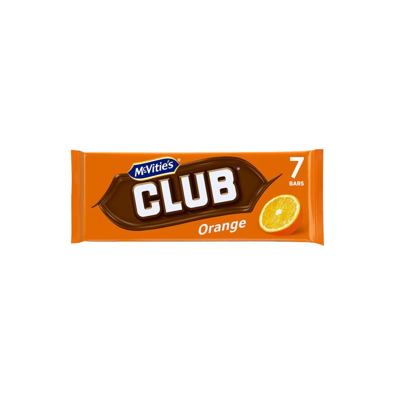 McVitie's Orange Club (7 x 22g / 154g)