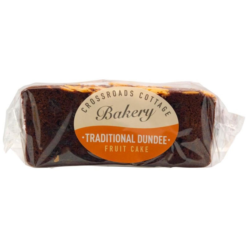 Crossroads Cottage Traditional Dundee Fruit Cake (approx. 400g)