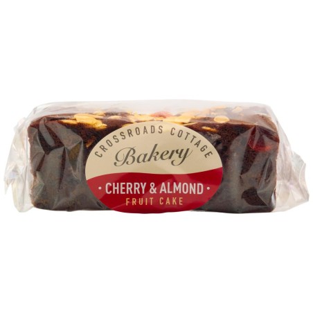 Crossroads Bakery - Cherry & Almond Fruit Cake (approx. 380g)